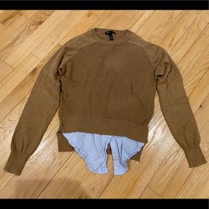 Mango Suit Sweater brown S